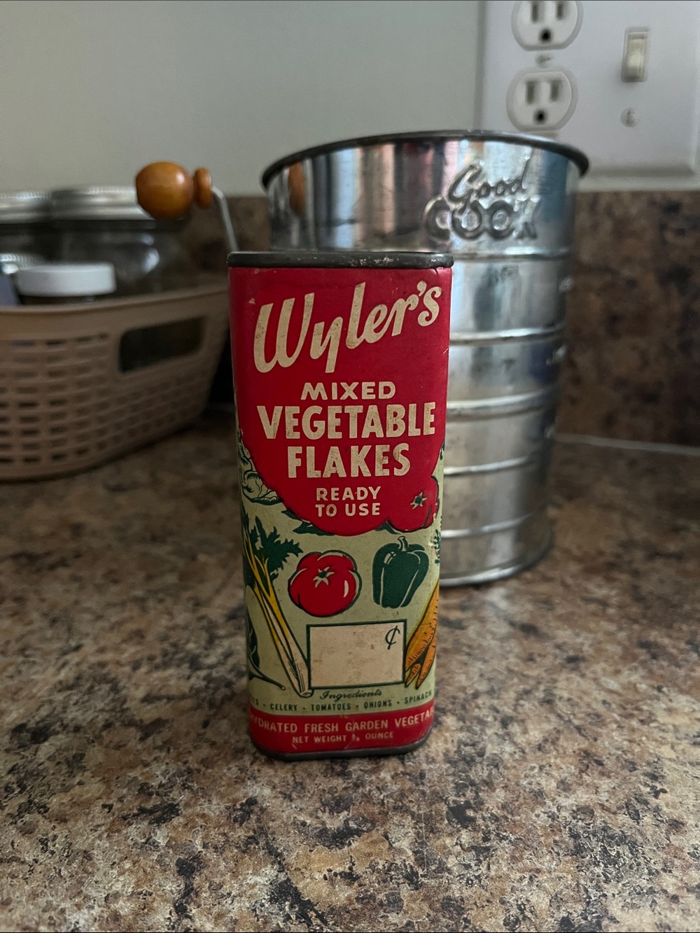 Mixed Vegetable Flakes - Red Can